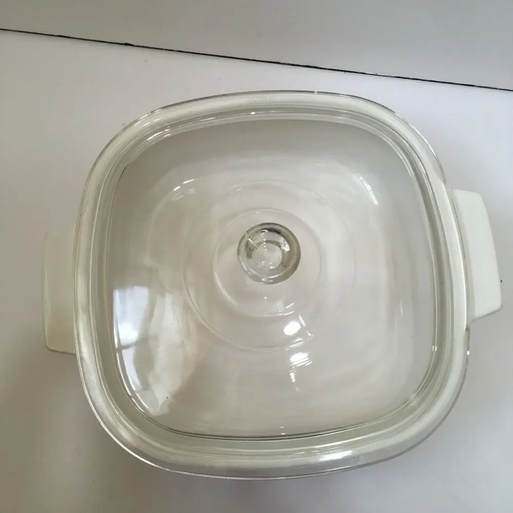 TWO‎ CORNING WARE SPICE OF LIFE BAKING DISHES WITH LIDS